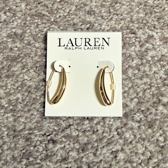 Lauren Ralph Lauren Jewelry - Lauren Ralph Lauren Elegant Gold Hoop Earrings